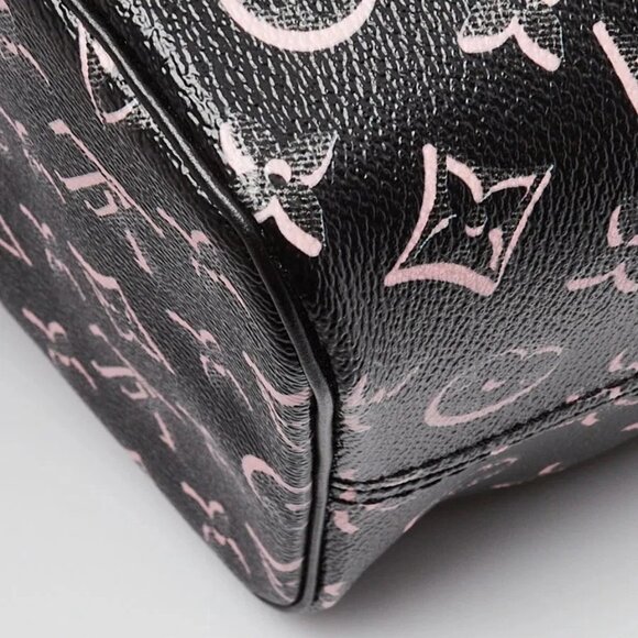 Louis Vuitton Black/Pink Monogram Canvas Fall For You Neverfull MM Bag w/o Po... - Picture 5 of 12
